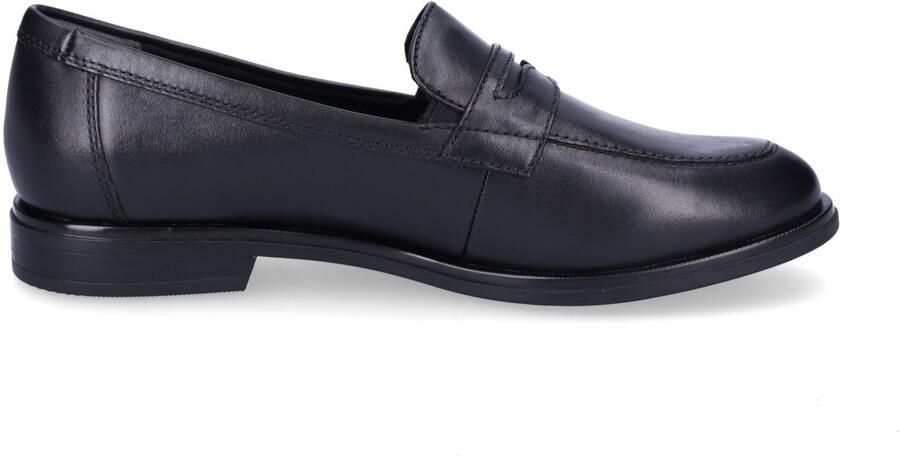 Tamaris Instappers blokhak lage schoen business schoen met klassieke decoratieve band - Foto 2