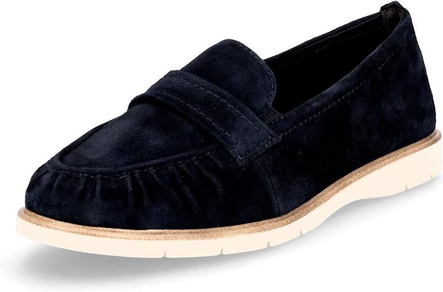 Tamaris dames instappers blauw
