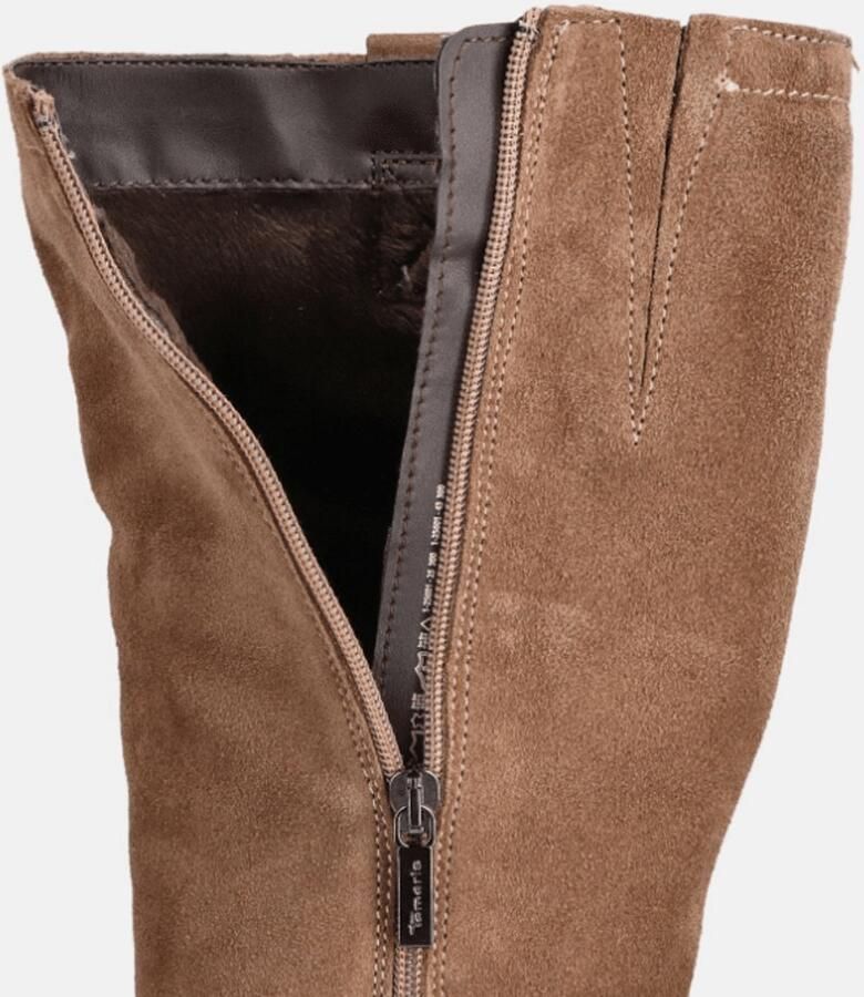 Tamaris Laarzen blokhak lange laars met touch it-uitrusting