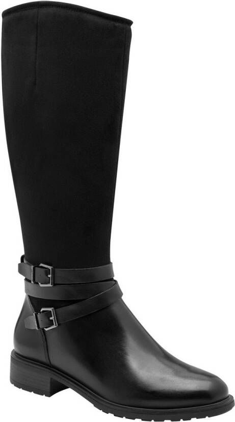 Tamaris Laarzen blokhak lange laars met touch it-uitrusting