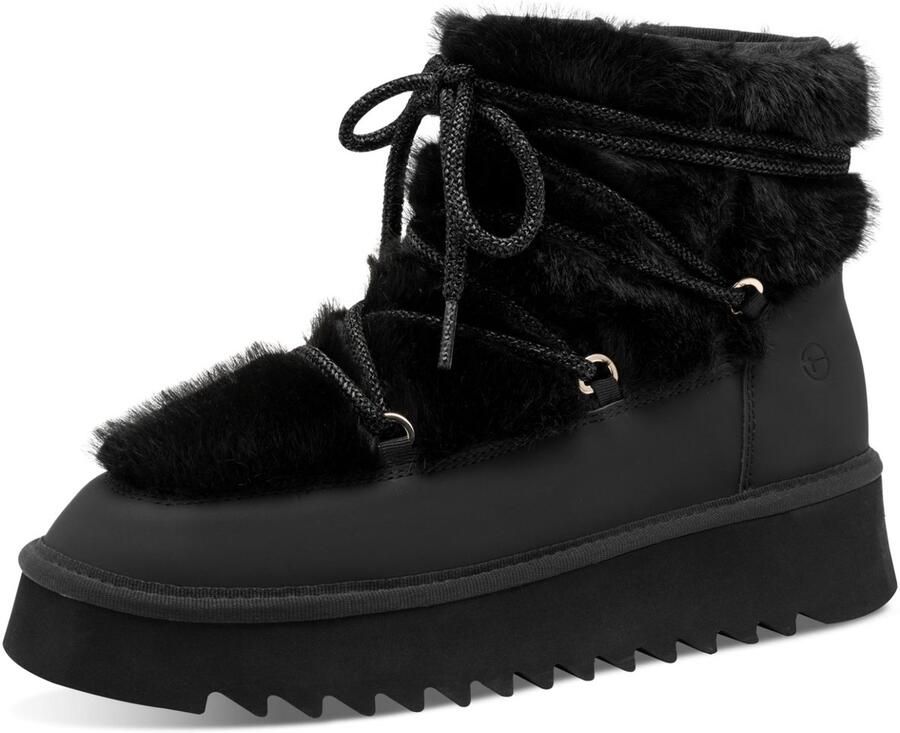 Tamaris Chelsea-boots blokhak instaplaarzen korte laarzen stretchinzetten aan beide zijden - Foto 15