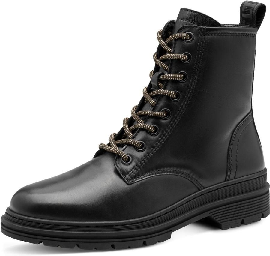 Tamaris Hoge veterschoenen blokhak veterlaarsje in trendy used look - Foto 2
