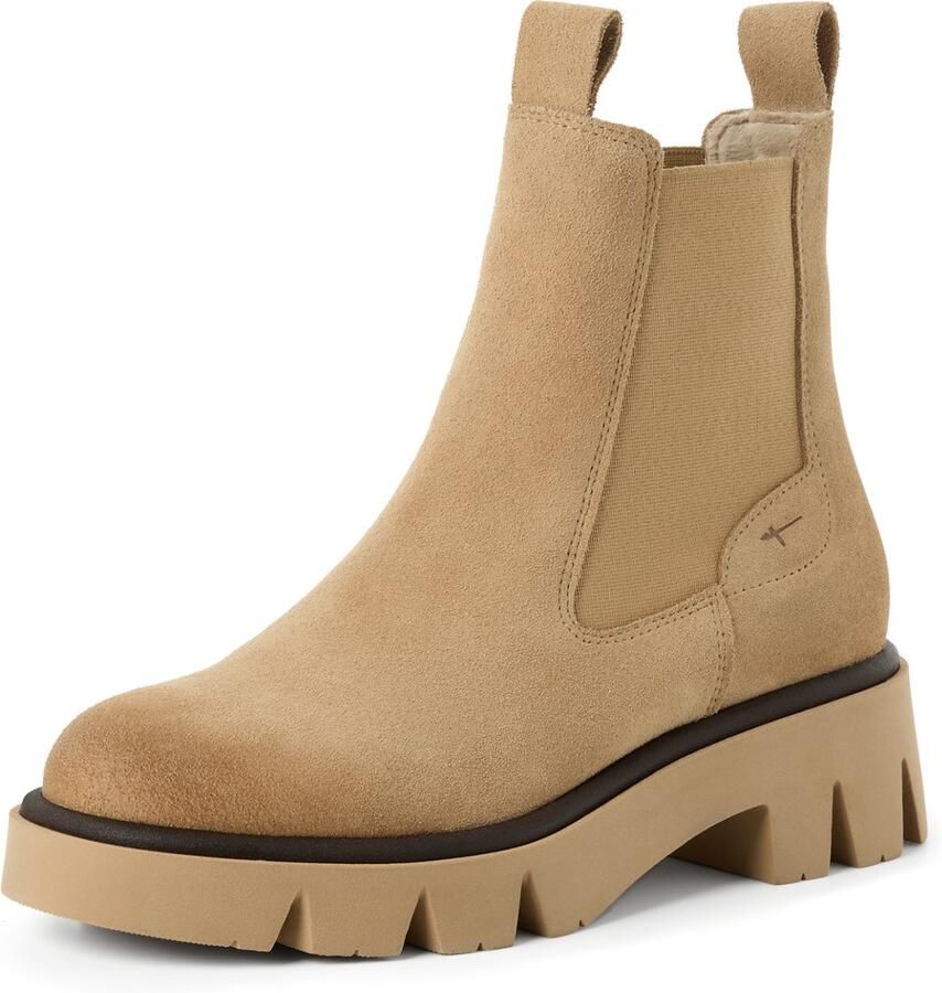 TAMARIS Chelseaboot beige 39