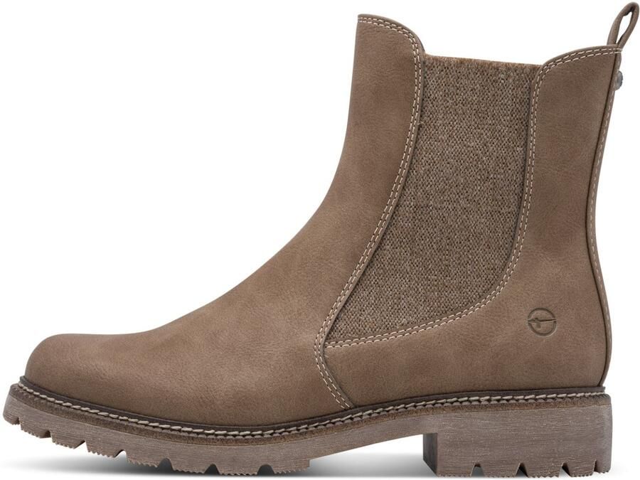 Tamaris Chelsea-boots business schoen instapschoen enkellaarsjes met stretchinzetten
