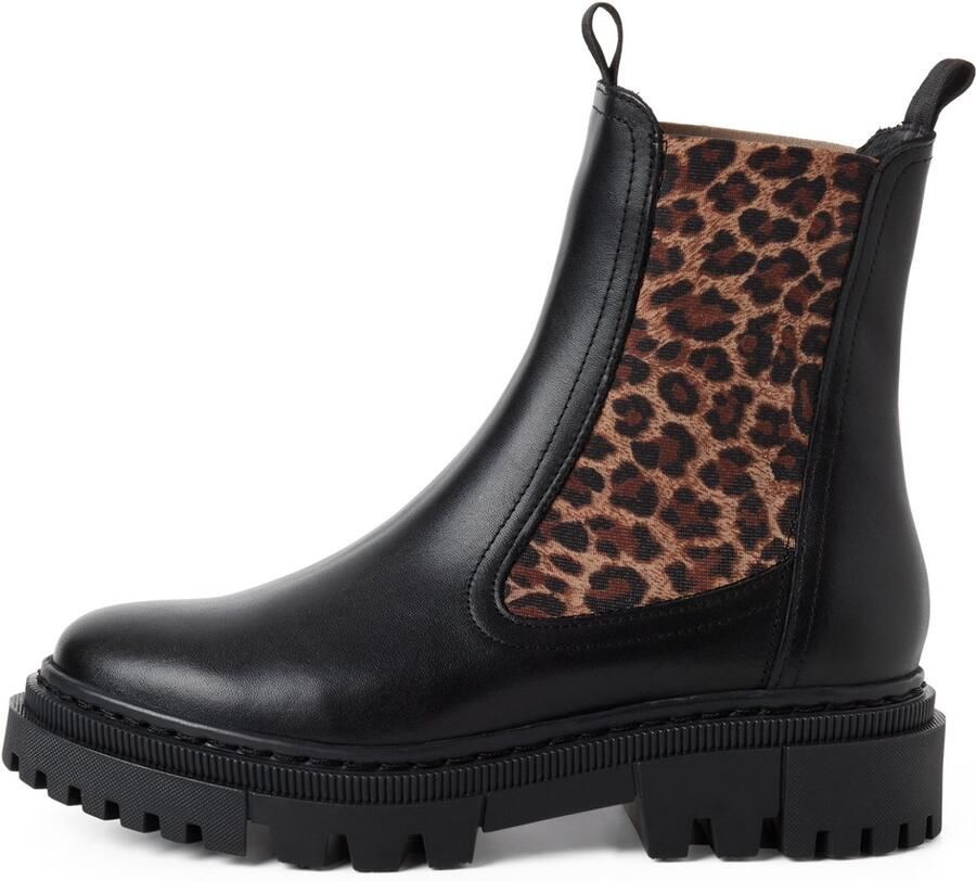 Tamaris dames leren Chelsea-laarsjes 1-25491-41-090 zwart - Foto 2