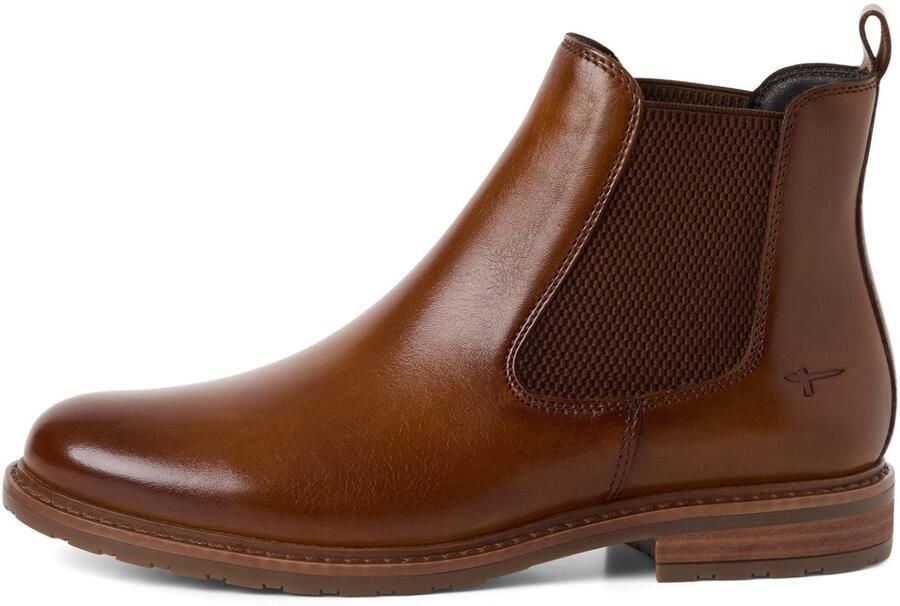 Tamaris Chelsea-boots blokhak businessschoen comfortabele schoen klassieke look smalle vorm