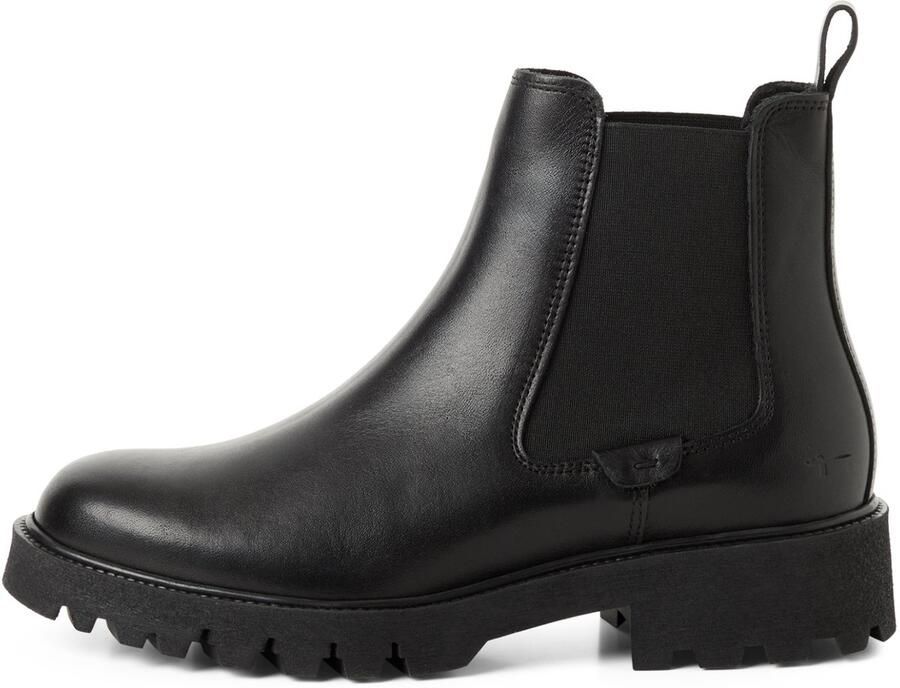 Tamaris dames Chelsea-laars leren laarsjes vrouwen zwart M2544845
