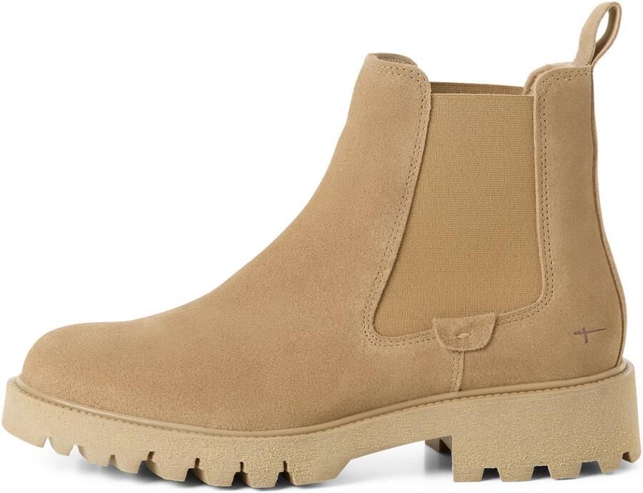 Tamaris dames Chelsea-laars leren 1-25448-45 400 vrouwen Beige M2544845