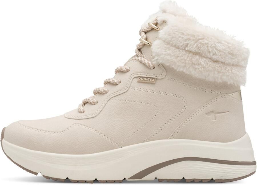 Tamaris Winterlaarzen sleehak veterboots met warmte-isolerende thermo-binnenzool