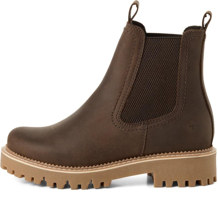 Tamaris Chelsea boots mokka