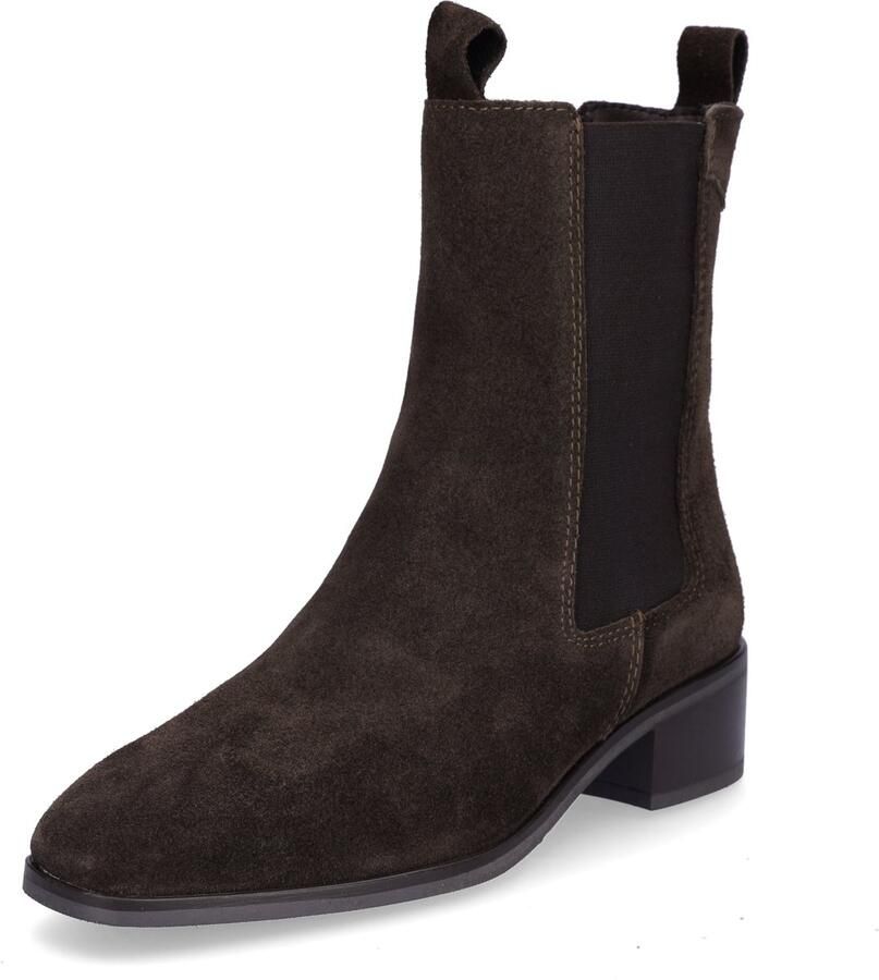 Tamaris chelsea boots van echt rundleer