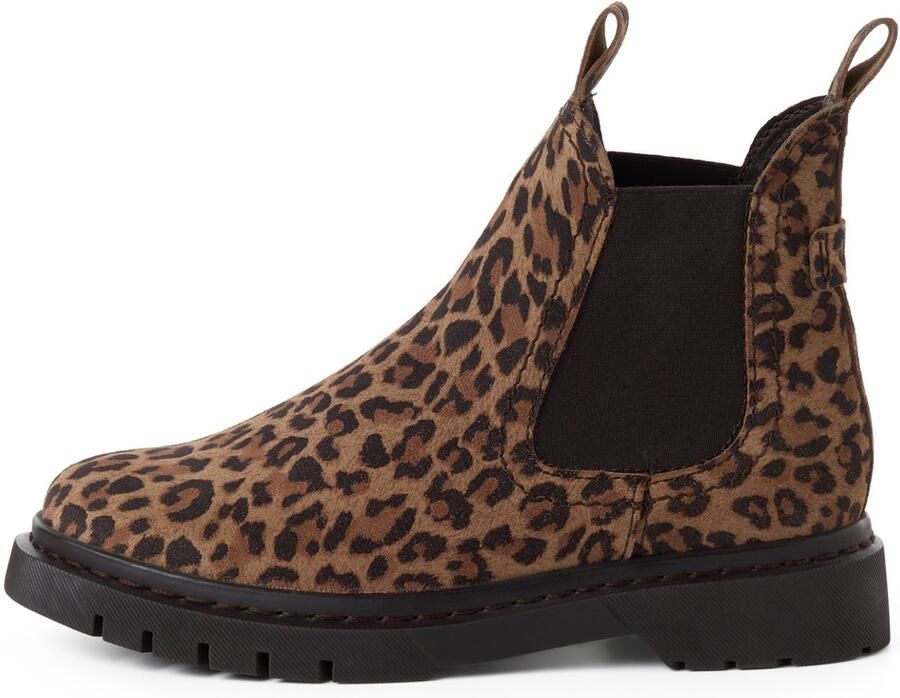 Tamaris Chelsea boots chocoladebruin cognac pueblo