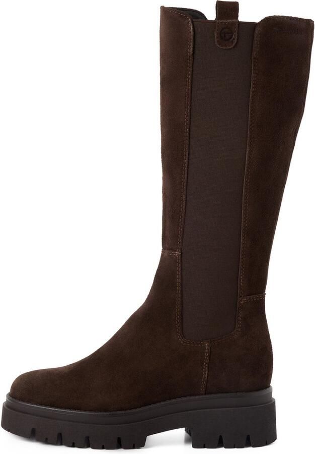 Tamaris damesleren laarzen 1-25608-41 347 Long Boot M2560841 bruin