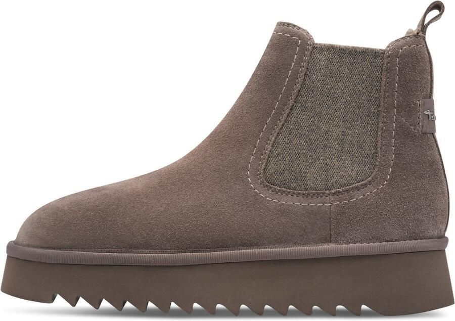 Tamaris Chelsea boots donkerbruin bruin gemêleerd - Foto 2