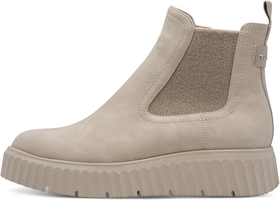 Tamaris Veterlaarsjes blokhak veterschoenen zakelijke schoen met subtiele siernaden