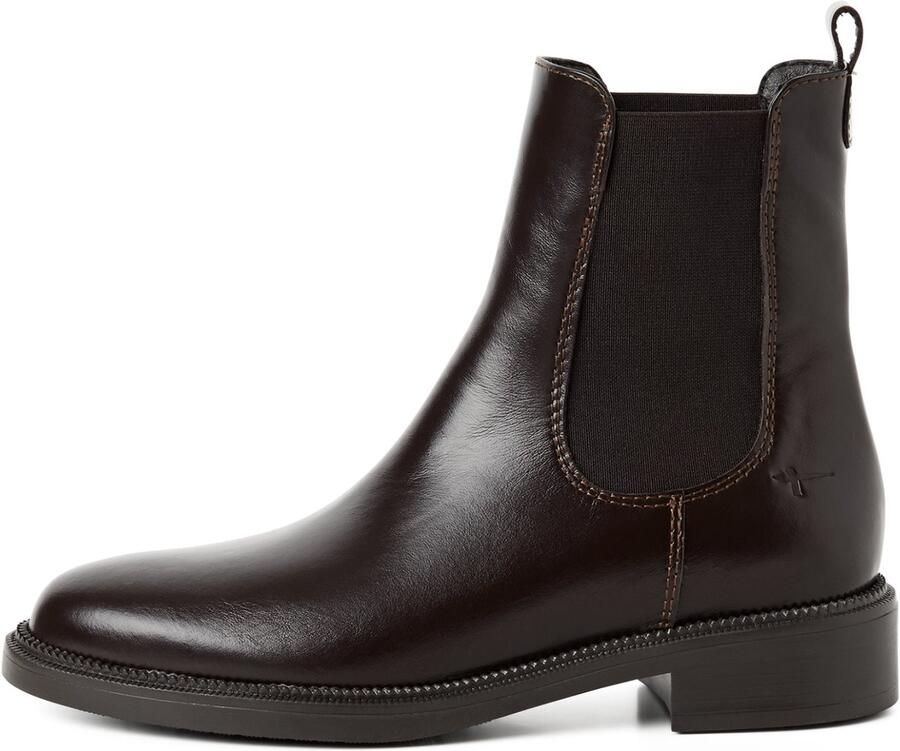 Tamaris Chelsea boots donkerbruin