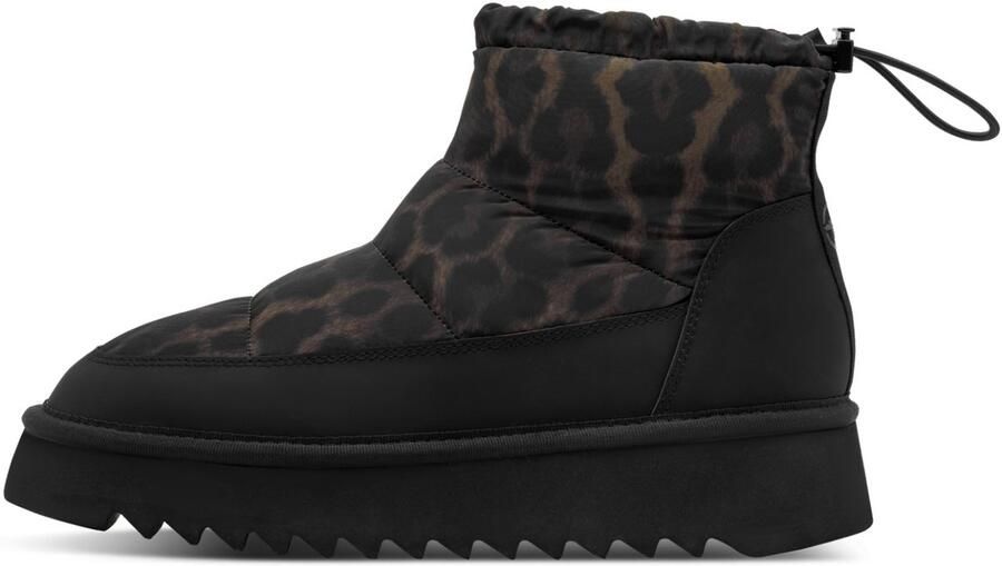 Tamaris Snowboots mokka donkerbruin zwart