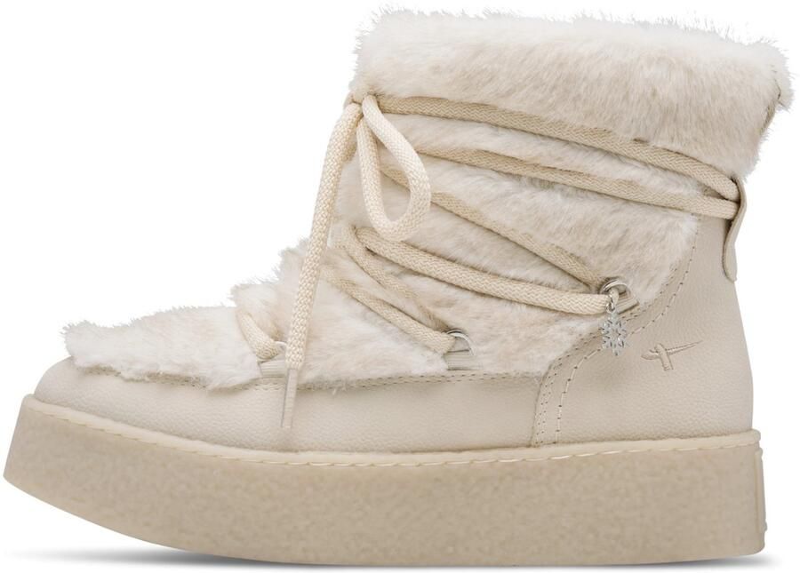 TAMARIS Enkellaarsje beige
