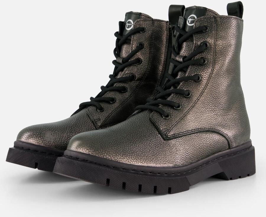 Tamaris Veterschoenen herfstlaarzen veterlaarsjes met praktische aantreklus - Foto 2