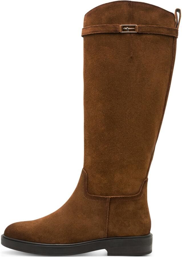 Tamaris Lange Laarzen Cognac