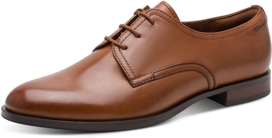 Tamaris dames leren halfschoen 1-23201-44 305 Dames veterlaars Lace Up bruin - Foto 2