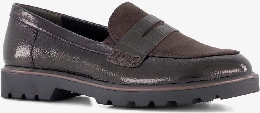 Tamaris damesslippers 1-24312-41-304 damesloafers donkerbruin - Foto 2