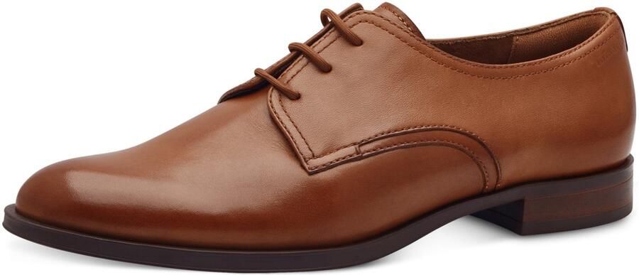 Tamaris dames leren halfschoen 1-23201-44 305 Dames veterlaars Lace Up bruin - Foto 2