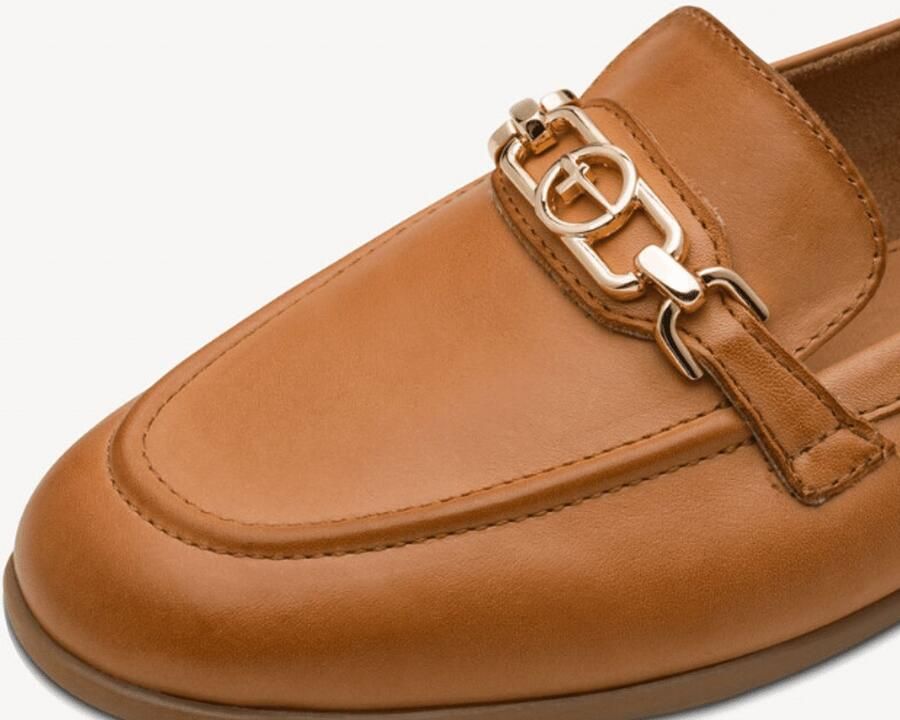 Tamaris dames leren instappers 1-24622-46-305 damesschoenen lage schoenen bruin - Foto 2
