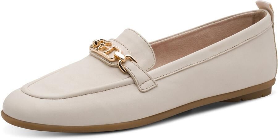 Tamaris dames leren instappers 1-24622-46-418 damesschoenen lage schoenen beige - Foto 2