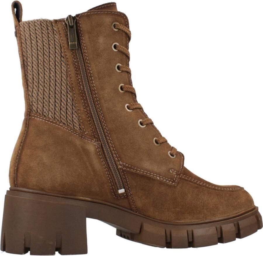 Tamaris dames leren laarzen enkellaarsjes vrouwen 1-25972-45 310 Camel M2527245 - Foto 2