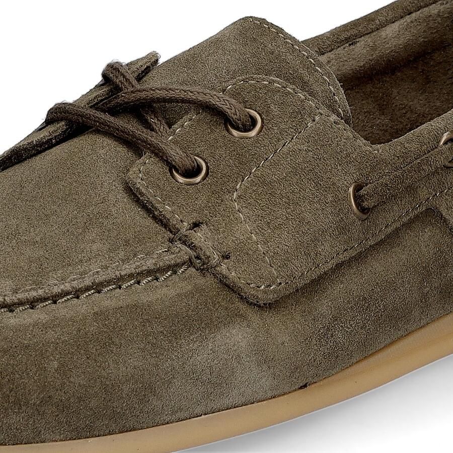 Tamaris dames leren mocassin 1-23602-44-722 instapschoen voor dames groen