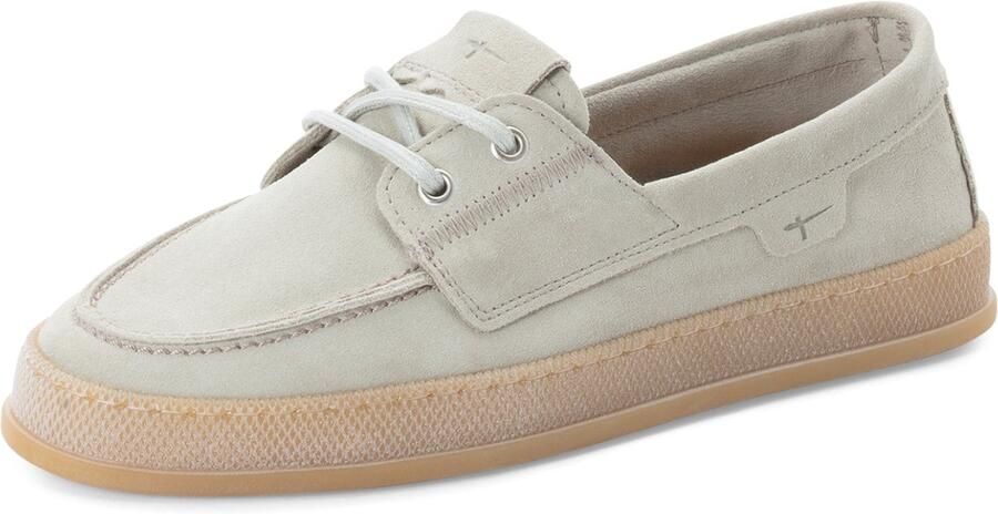 Tamaris dames leren mocassin 1-23615-46-771 instapschoen dames groen