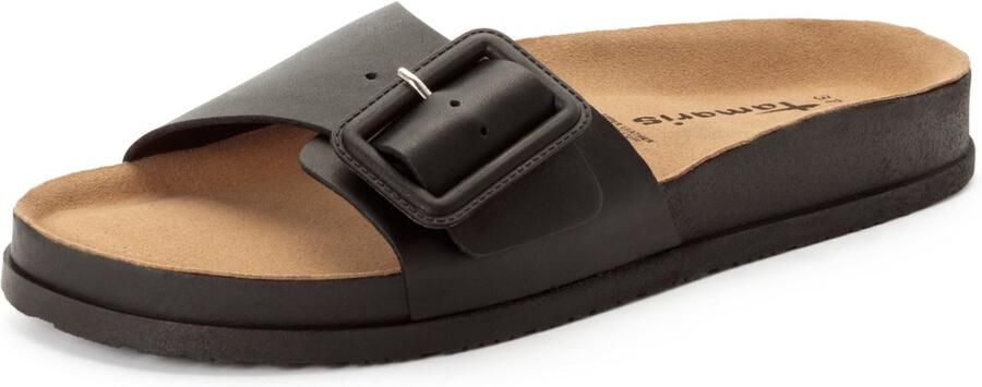 Tamaris dames leren muiltjes 1-27501-46-003 damesschoenen zwart - Foto 2