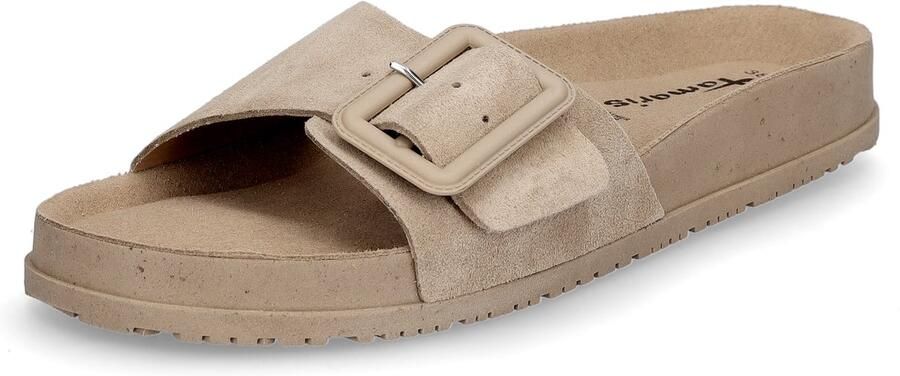 Tamaris dames leren muiltjes 1-27501-46-341 damesschoenen beige