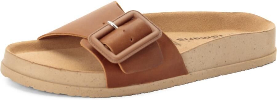 Tamaris dames leren muiltjes 1-27501-46-3A7 damesschoenen bruin