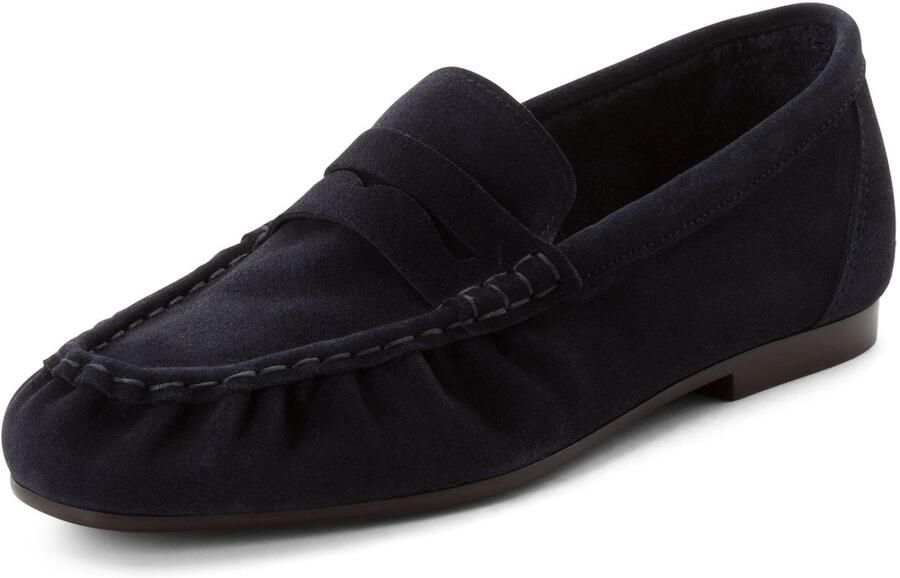 Tamaris damesleren mocassin 1-24205-46-805 damesschoenen instappers donker blauw