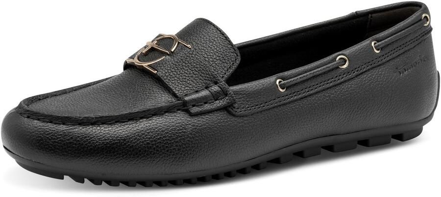Tamaris dames slip-on schoen 1-24630-44 003 Moccassin damesschoenen leer M2463044