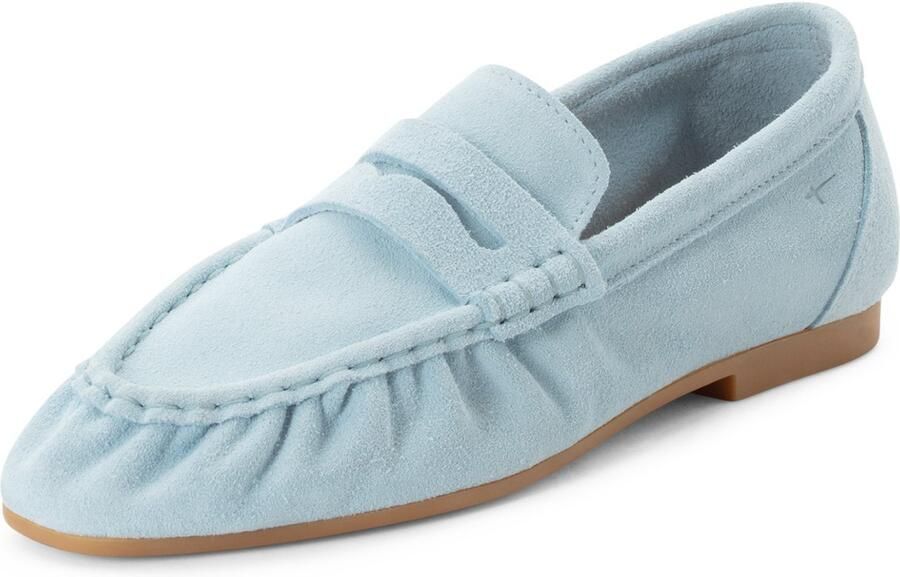 Tamaris damesleren mocassin 1-24205-46-880 damesschoenen instappers licht blauw - Foto 2