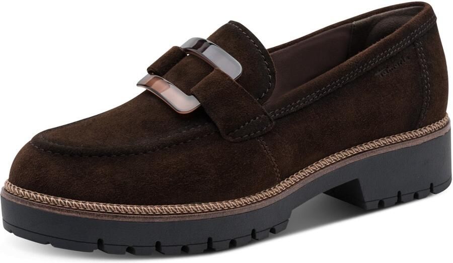 Tamaris Loafers blokhak slipper zakelijke schoen met touch-it-uitrusting - Foto 2