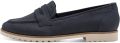 Tamaris Touchit damesslipper met blokhak 1-24239-42-8A5 Blauw - Blauw