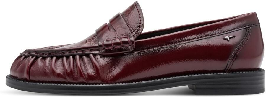 Tamaris leren damesslippers 1-24251-47-568 damesschoenen rood