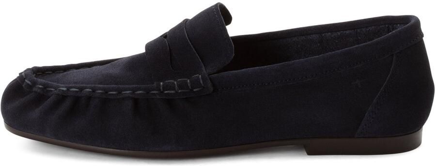 Tamaris damesleren mocassin 1-24205-46-805 damesschoenen instappers donker blauw - Foto 1