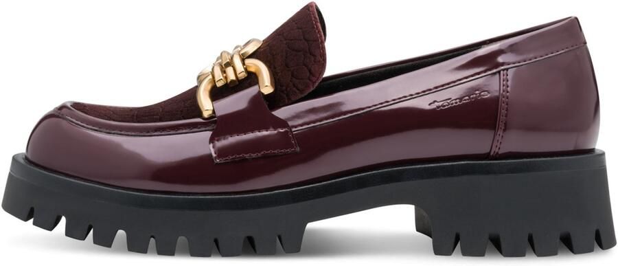 Tamaris damesslipschoen 1-24759-45 537 damessloaferschoenen M2475945 rood