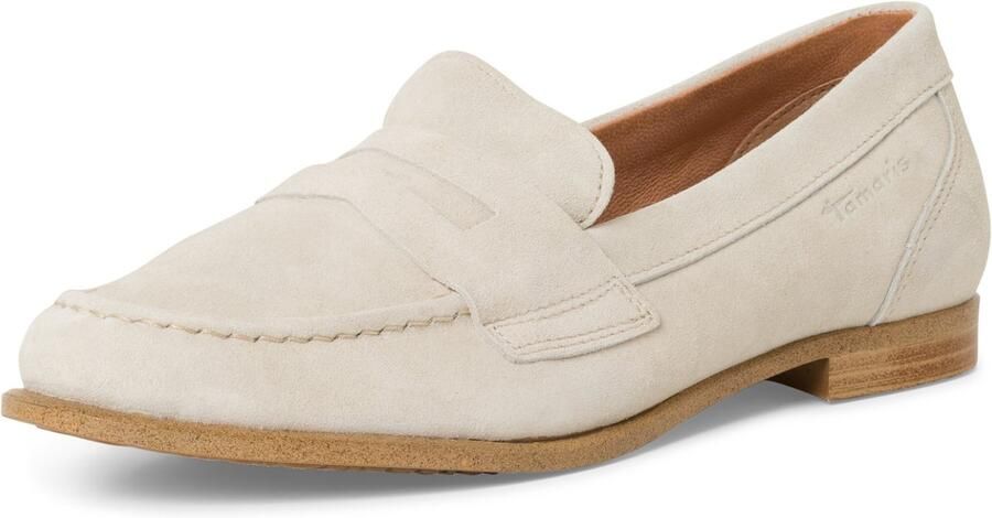 Tamaris Sneakers met sleehak Almina vrijetijdsschoen halfschoen in smalle vorm vegan verwerking