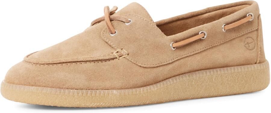 Tamaris Bootschoenen van leer met rubberzool