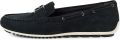 Tamaris dames slip-on schoen 1-24630-44 805 Moccassin damesschoenen leer blauw - Blauw