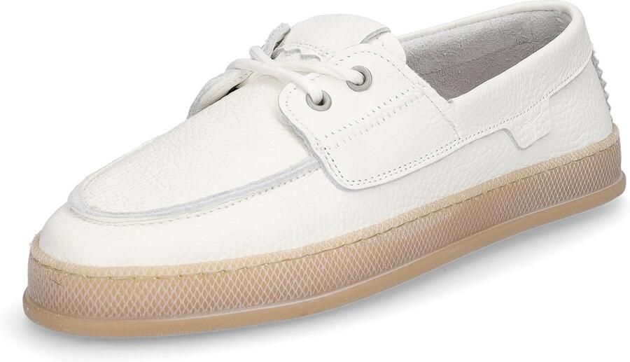 Tamaris dames leren mocassin 1-23615-46-117 instapschoen dames wit