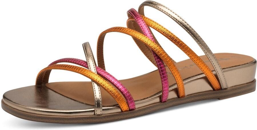 Tamaris Slippers sleehak zomerschoen instapschoen in vegan uitvoering - Foto 2