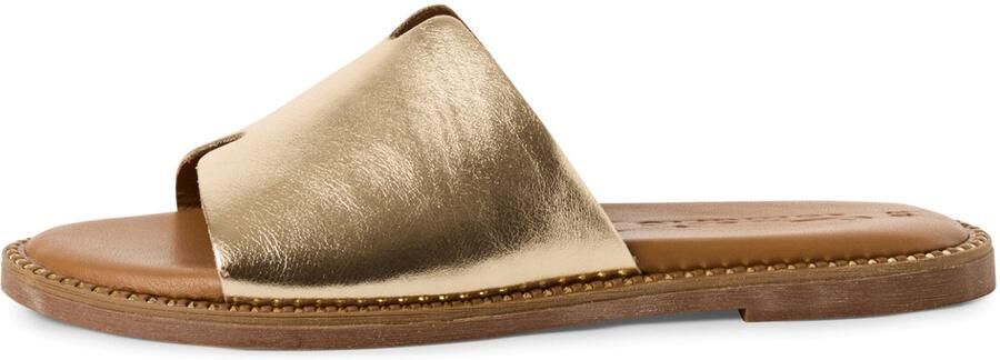 Tamaris leren muiltje 1-27135-42 001 damesschoenen slip-on M2713542 zwart - Foto 2