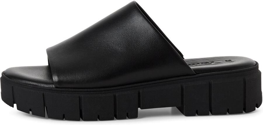 Tamaris Slippers plateau zomerschoen pantoffels in monochrome look - Foto 11